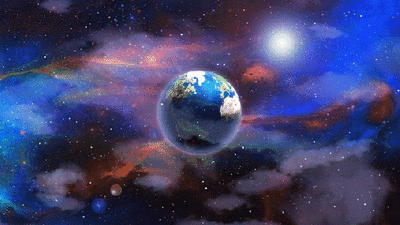 免费网页Flash动态背景-宣传视频开头-地球