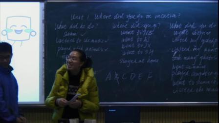 人教版英语八上Unit1SectionA(1a--2c)课堂教学视频实录-吴静八年级英语上册