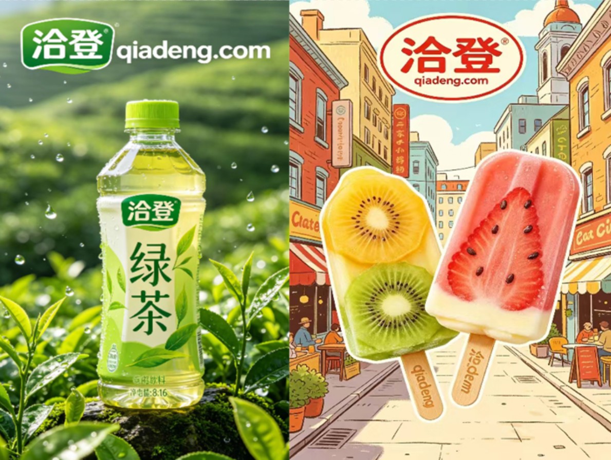 洽登qiadeng.com适合做饮料 食品