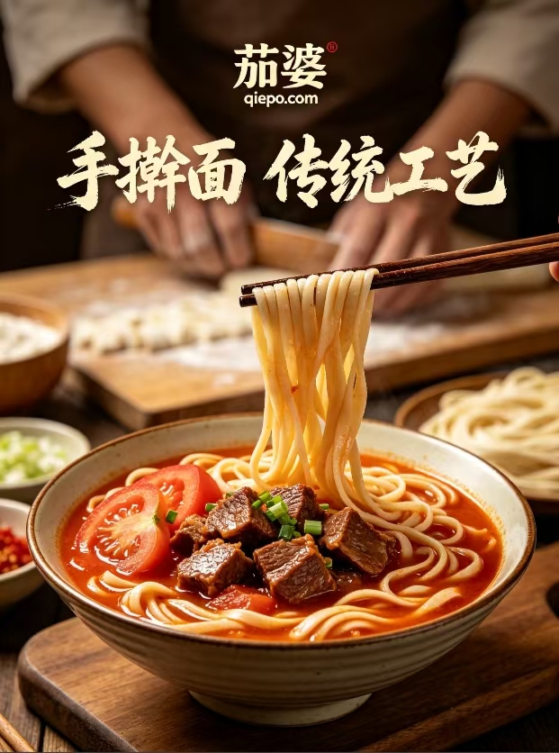 茄婆qiepo.com品牌域名出售 适合餐饮 食品